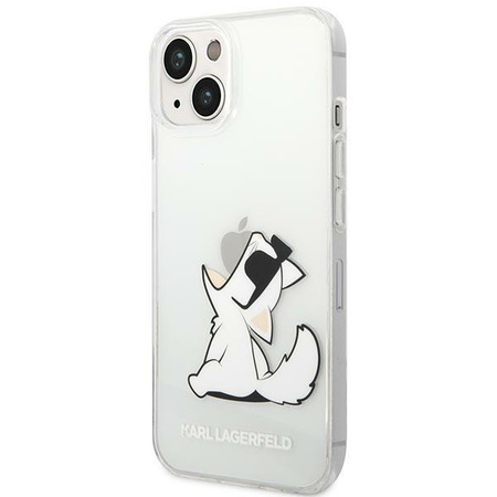 Karl Lagerfeld Choupette Fun Sunglasses - Etui pour iPhone 14 Plus (Transparent)