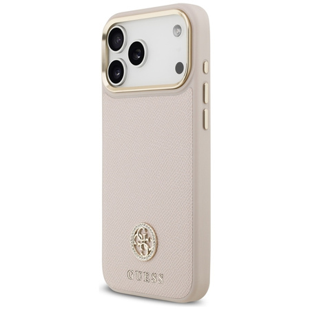 ETUI DO IPHONE 17 PRO MAX do MAGSAFE GUESS ORYGINALNE RÓŻOWE ELEGANCKIE
