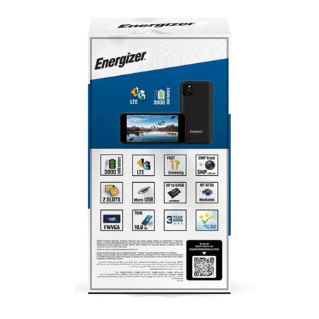 Energizer Ultimate U505S - Smartphone 1GB RAM 16GB 5" 4G Dual Sim EU (černý)