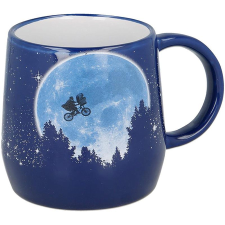 E.T. - Mug en céramique dans un coffret cadeau 385 ml (bleu)