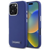 Karl Lagerfeld FW Metal Plate MagSafe - Hülle für iPhone 16 Pro Max (blau)
