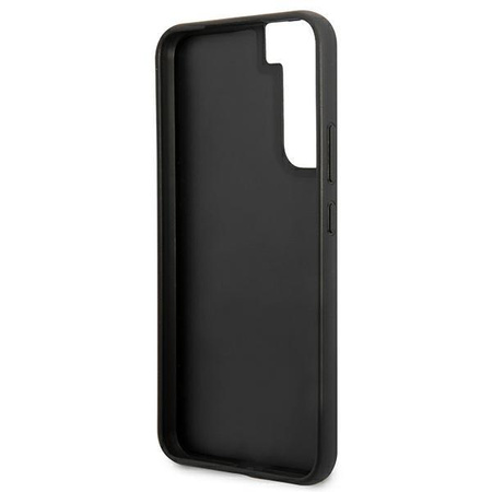 Guess 4G fém arany logo - Samsung Galaxy S22 tok (szürke)