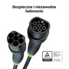 Green Cell - GC Snap Type 2 EV charging cable 22 kW 5 m for Tesla Model 3 / S / X / Y, VW ID.3, ID.4, Kia EV6, Audi E-Tron, Fiat 500e