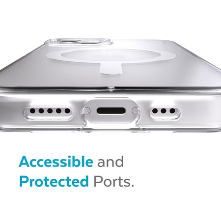 Speck Presidio Perfect-Clear + MagSafe - iPhone 13 Mini Case with MICROBAN Coating (Clear)