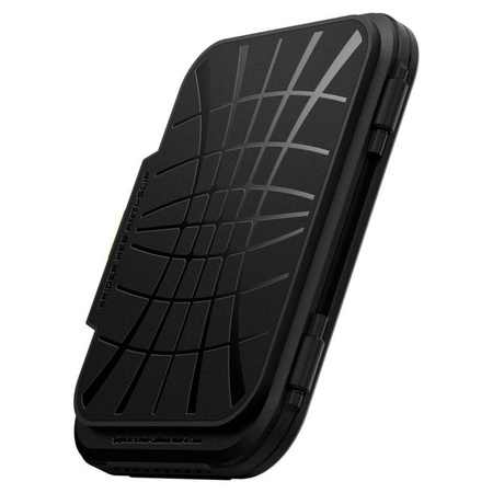 Spigen Lock Fit MagSafe - Magnetická peněženka (Black)