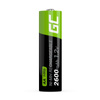 Green Cell - 4x AA HR6 2600mAh Rechargeable Batteries