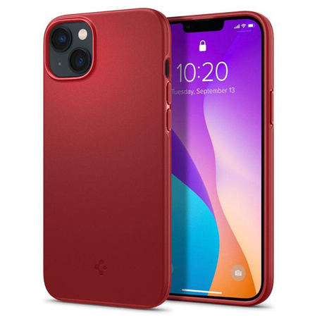 Spigen Thin Fit - Coque pour iPhone 14 (Rouge)