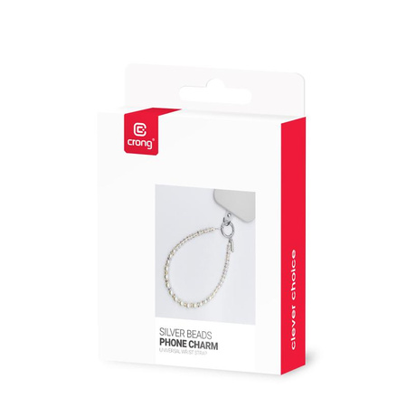 Phone Charm Silver Beads – klasyczna elegancja i nowoczesna funkcjonalność w jednym dodatku