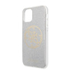 Guess Circle Glitter 4G - Etui iPhone 11 Pro (Light Grey)