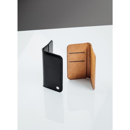 Moshi Overture - 3 az 1-ben iPhone 13 Pro Max flip tok (antibakteriális NanoShield™) (Jet Black)