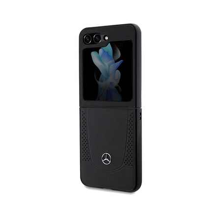 Mercedes Leather Urban Line - Samsung Z Flip 5 Case (black)