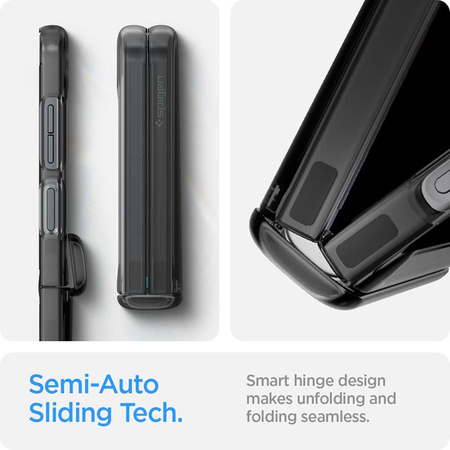 Spigen Thin Fit Pro - Etui pour Samsung Galaxy Z Flip 5 (Frost Grey)