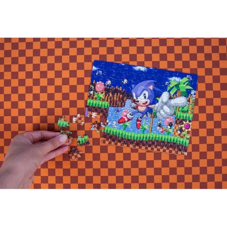 Sonic the Hedgehog - Mug céramique 3D 250 ml + Puzzle 100 pièces