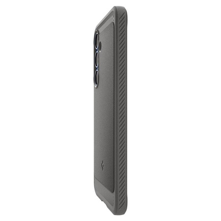 Spigen Rugged Armor Mag MagSafe - Hülle für Samsung Galaxy S25 (Marble Grey)