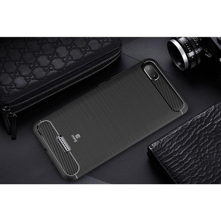 Crong Soft Armour Cover - Pouzdro pro Xiaomi Redmi 6A (černé)