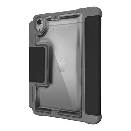 STM Dux Plus - Rugged Case for iPad mini 7 (2024) / mini 6 (2021) MIL-STD-810G with Apple Pencil Holder (Black)