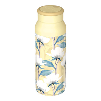 Quokka Echo - láhev z nerezové oceli 690 ml se silikonovou rukojetí (Magnolia)