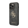 Guess 4G Big Metal Logo - iPhone 15 Pro Case (gray)
