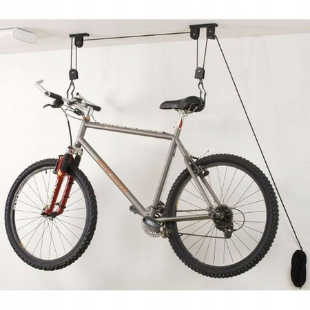 Deckenfahrradträger für Garagen, Dunlop-Fahrradlift, Hakenhalter