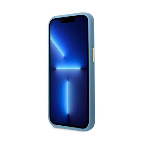 Guess 4G Logo Plate MagSafe - iPhone 13 Pro Case (blue)