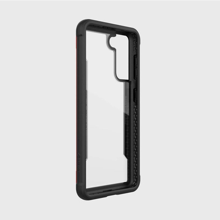 X-Doria Raptic Shield - Coque aluminium Samsung Galaxy S21 (Protection antimicrobienne) (Rouge)