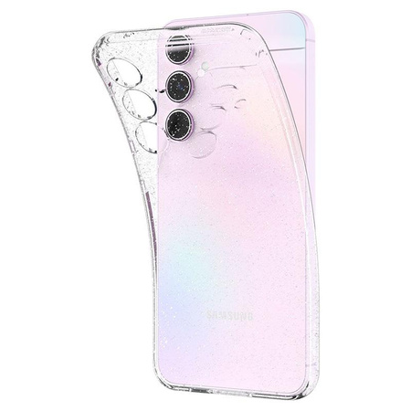Spigen Liquid Crystal Glitter - Etui pour Samsung Galaxy A55 5G (Transparent)