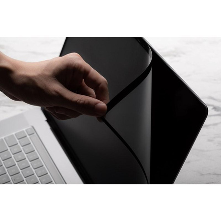 Moshi iVisor AG - Matte Bildschirmschutzfolie für MacBook Pro 16 (Schwarz/Klar Matt)