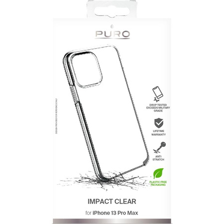 Etui PURO Impact Clear - iPhone 13 Pro Max (Transparent)