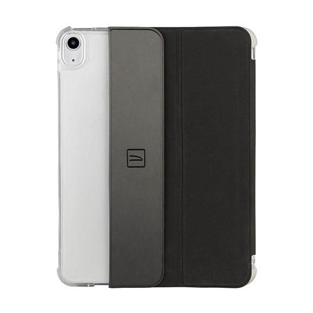 Tucano Satin Case - Tasche für iPad 11" (2025) / iPad 10.9" (2022) mit Magnet & Standfuß mit Apple Pencil Halter (schwarz)