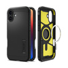 Spigen Tough Armor MagSafe - pouzdro pro iPhone 16 (černé)