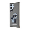 Karl Lagerfeld IML Glitter Karl & Choupette - Samsung Galaxy S24 Ultra Case (black)