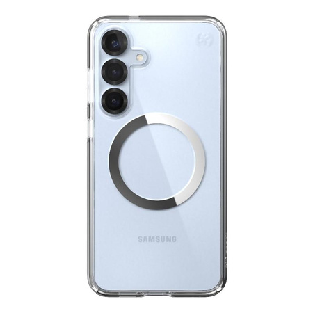 Speck Presidio® Perfect-Clear Magnet – przezroczysta ochrona z magnetycznym wsparciem dla Galaxy S25+ i S24+