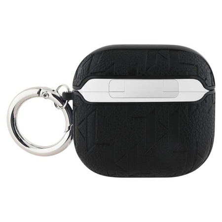 Karl Lagerfeld Monogram Karl Head - AirPods 4 Gehäuse (schwarz)