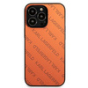 Karl Lagerfeld Perforated Allover - Cover for iPhone 13 Pro Max (Orange)