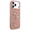ETUI DO IPHONE 17 PRO MAX RÓŻOWE GUESS ORYGINALNE BROKATOWE ELEGANCKIE