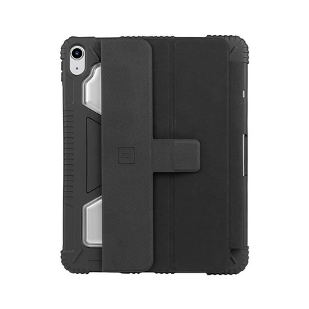 Tucano Educo Case - Étui blindé pour iPad 10.9" (2022) avec aimant et support pour Apple Pencil (Noir)