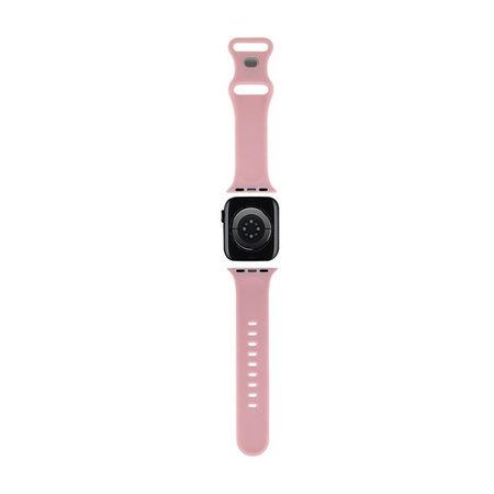 Hello Kitty Silicone Kitty Head - řemínek pro Apple Watch 38/40/41 mm (růžový)