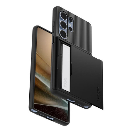 Spigen Slim Armor CS - Etui pour Samsung Galaxy S25 Ultra (Noir)