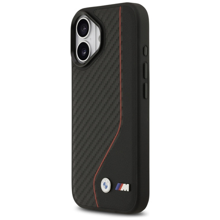 BMW M Carbon Line & Logo MagSafe - Case iPhone 17 (red)