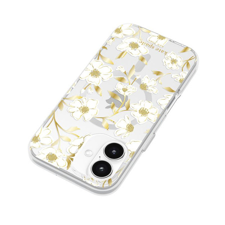 Kate Spade New York Protective Gems MagSafe - étui pour iPhone 16 (Sunshine Floral)