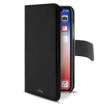 PURO Wallet Detachable - Étui 2-en-1 pour iPhone XR (noir)