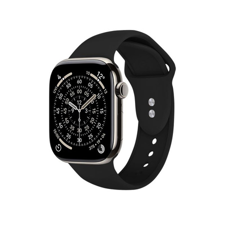 Crong Liquid - Apple Watch Armband 38/40/41/42 mm (Schwarz)