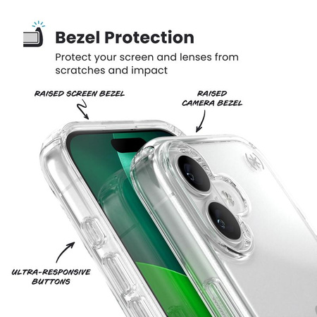 Speck Presidio Perfect-Clear - iPhone 17 Case (Clear)