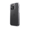 Speck Presidio Perfect-Clear with Glitter - Etui iPhone 13 Pro z powłoką MICROBAN (Clear/Platinum Glitter)