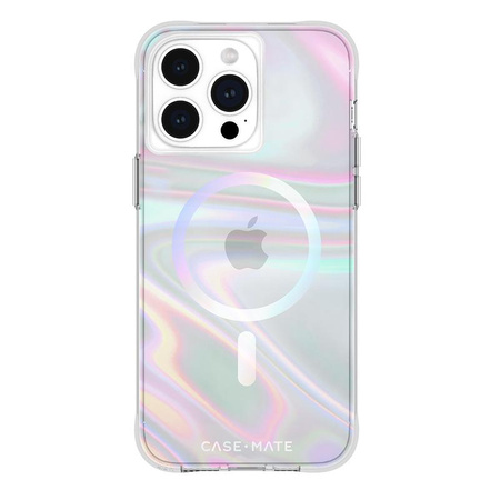 Case-Mate Soap Bubble MagSafe - Etui iPhone 15 Pro Max (Iridescent)