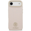 Guess Grained Strass Logo MagSafe - Hülle iPhone Air (rosa)