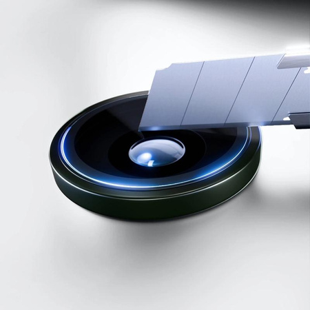 3mk HARDY Lens Protection Pro - Sklo na objektiv fotoaparátu iPhone 17 (Black)