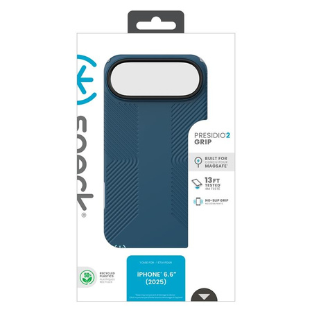 Etui do iPhone Air do MagSafe Speck Presidio2 Grip Niebieskie Pancerne Case