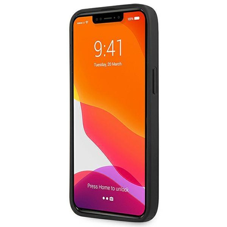 AMG Leather Hot Stamped - Etui iPhone 14 Pro (czarny)