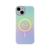 Guess IML Iridescent MagSafe - Coque iPhone 15 Plus (turquoise)